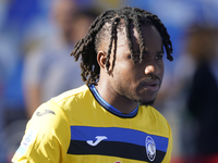 Ademola Lookman of Atalanta BC during the Serie A match between SSC Napoli and Atalanta BC at Stadio Diego Armando Maradona Naples Italy on...