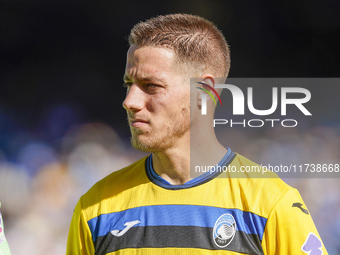 Mario Pasalic of Atalanta BC during the Serie A match between SSC Napoli and Atalanta BC at Stadio Diego Armando Maradona Naples Italy on 3...