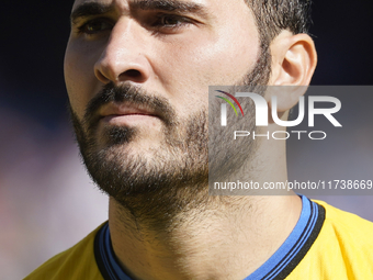 Sead Kolasinac of Atalanta BC during the Serie A match between SSC Napoli and Atalanta BC at Stadio Diego Armando Maradona Naples Italy on 3...