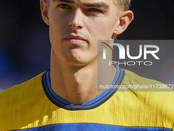 Charles De Ketelaere of Atalanta BC during the Serie A match between SSC Napoli and Atalanta BC at Stadio Diego Armando Maradona Naples Ital...