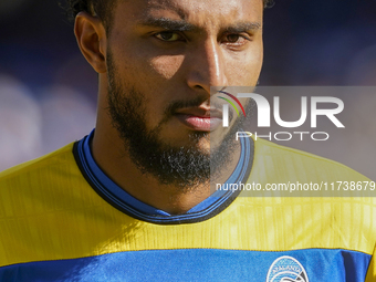 Ederson of Atalanta BC during the Serie A match between SSC Napoli and Atalanta BC at Stadio Diego Armando Maradona Naples Italy on 3 Novemb...