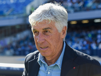 Gian Piero Gasperini Head Coach of Atalanta BC during the Serie A match between SSC Napoli and Atalanta BC at Stadio Diego Armando Maradona...