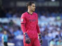 Alex Meret of SSC Napoli during the Serie A match between SSC Napoli and Atalanta BC at Stadio Diego Armando Maradona Naples Italy on 3 Nove...