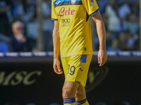 Berat Djimsiti of Atalanta BC during the Serie A match between SSC Napoli and Atalanta BC at Stadio Diego Armando Maradona Naples Italy on 3...