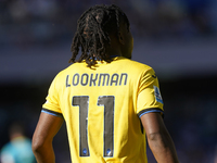 Ademola Lookman of Atalanta BC during the Serie A match between SSC Napoli and Atalanta BC at Stadio Diego Armando Maradona Naples Italy on...