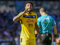 Ederson of Atalanta BC during the Serie A match between SSC Napoli and Atalanta BC at Stadio Diego Armando Maradona Naples Italy on 3 Novemb...