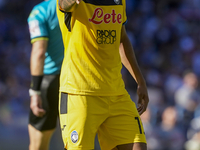 Ederson of Atalanta BC during the Serie A match between SSC Napoli and Atalanta BC at Stadio Diego Armando Maradona Naples Italy on 3 Novemb...