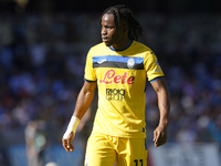 Ademola Lookman of Atalanta BC during the Serie A match between SSC Napoli and Atalanta BC at Stadio Diego Armando Maradona Naples Italy on...