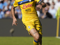 Matteo Ruggeri of Atalanta BC during the Serie A match between SSC Napoli and Atalanta BC at Stadio Diego Armando Maradona Naples Italy on 3...