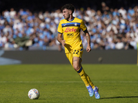 Matteo Ruggeri of Atalanta BC during the Serie A match between SSC Napoli and Atalanta BC at Stadio Diego Armando Maradona Naples Italy on 3...