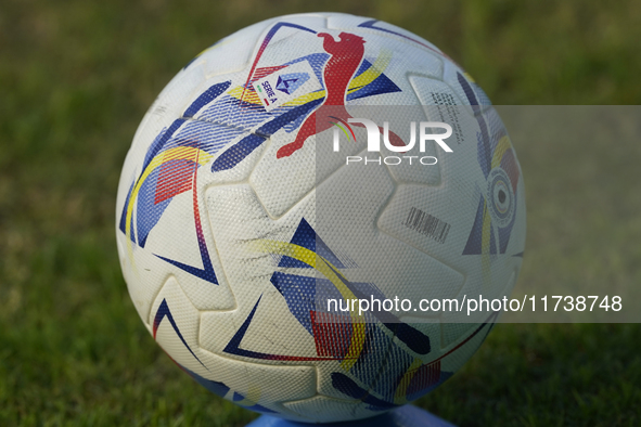 Close up of the official ball during the Serie A match between SSC Napoli and Atalanta BC at Stadio Diego Armando Maradona Naples Italy on 3...