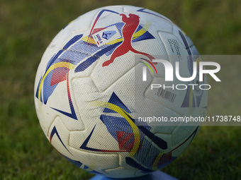 Close up of the official ball during the Serie A match between SSC Napoli and Atalanta BC at Stadio Diego Armando Maradona Naples Italy on 3...