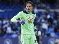 Marco Carnesecchi of Atalanta BC during the Serie A match between SSC Napoli and Atalanta BC at Stadio Diego Armando Maradona Naples Italy o...