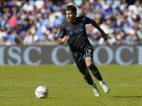 Mathias Olivera of SSC Napoli during the Serie A match between SSC Napoli and Atalanta BC at Stadio Diego Armando Maradona Naples Italy on 3...