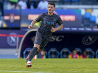 Billy Gilmour of SSC Napoli during the Serie A match between SSC Napoli and Atalanta BC at Stadio Diego Armando Maradona Naples Italy on 3 N...