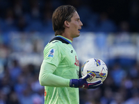 Marco Carnesecchi of Atalanta BC during the Serie A match between SSC Napoli and Atalanta BC at Stadio Diego Armando Maradona Naples Italy o...