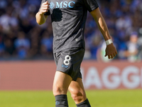 Scott McTominay of SSC Napoli during the Serie A match between SSC Napoli and Atalanta BC at Stadio Diego Armando Maradona Naples Italy on 3...