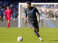 Mathias Olivera of SSC Napoli during the Serie A match between SSC Napoli and Atalanta BC at Stadio Diego Armando Maradona Naples Italy on 3...