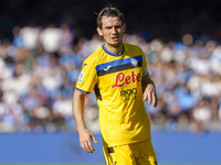 Marten de Roon of Atalanta BC during the Serie A match between SSC Napoli and Atalanta BC at Stadio Diego Armando Maradona Naples Italy on 3...