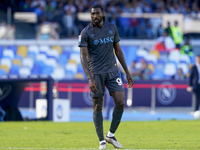 Andre-Frank Zambo Anguissa of SSC Napoli during the Serie A match between SSC Napoli and Atalanta BC at Stadio Diego Armando Maradona Naples...