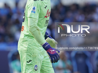 Marco Carnesecchi of Atalanta BC during the Serie A match between SSC Napoli and Atalanta BC at Stadio Diego Armando Maradona Naples Italy o...