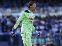 Marco Carnesecchi of Atalanta BC during the Serie A match between SSC Napoli and Atalanta BC at Stadio Diego Armando Maradona Naples Italy o...