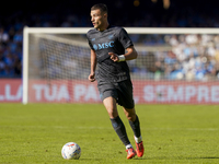 Alessandro Buongiorno of SSC Napoli during the Serie A match between SSC Napoli and Atalanta BC at Stadio Diego Armando Maradona Naples Ital...