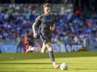 Scott McTominay of SSC Napoli during the Serie A match between SSC Napoli and Atalanta BC at Stadio Diego Armando Maradona Naples Italy on 3...