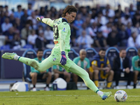 Marco Carnesecchi of Atalanta BC during the Serie A match between SSC Napoli and Atalanta BC at Stadio Diego Armando Maradona Naples Italy o...