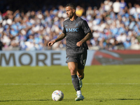 Leonardo Spinazzola of SSC Napoli during the Serie A match between SSC Napoli and Atalanta BC at Stadio Diego Armando Maradona Naples Italy...