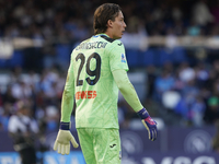 Marco Carnesecchi of Atalanta BC during the Serie A match between SSC Napoli and Atalanta BC at Stadio Diego Armando Maradona Naples Italy o...