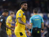 Ederson of Atalanta BC during the Serie A match between SSC Napoli and Atalanta BC at Stadio Diego Armando Maradona Naples Italy on 3 Novemb...