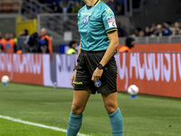 Ferrieri Caputi officiates during the Serie A match between FC Internazionale and Venezia FC at Giuseppe Meazza Stadium in Milano, Italy, on...