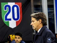 Simone Inzaghi is in action during the Serie A match between FC Internazionale and Venezia FC at Giuseppe Meazza Stadium in Milano, Italy, o...