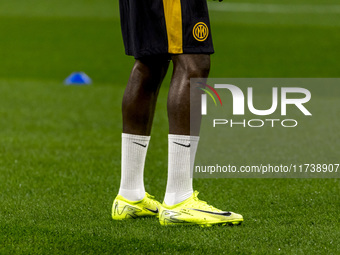 Marcus Thuram wears the Nike Air Zoom Mercurial Vapor XVI during the Serie A match between FC Internazionale and Venezia FC in Milano, Italy...