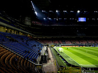 A general view of Giuseppe Meazza Stadium prior to the Serie A match between FC Internazionale and Venezia FC in Milano, Italy, on November...