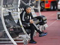 Ioan Ovidiu Sabau participates in the Supeliga match between Universitatea Cluj and Farul Constanta at Cluj Arena in Cluj, Romania, on Novem...