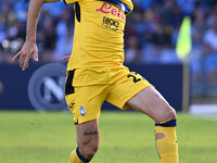 Matteo Ruggeri of Atalanta B.C. is in action during the 11th day of the Serie A Championship between S.S.C. Napoli and Atalanta B.C. at the...