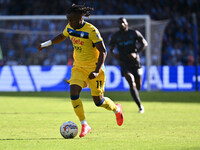 Ademola Lookman of Atalanta B.C. is in action during the 11th day of the Serie A Championship between S.S.C. Napoli and Atalanta B.C. at the...