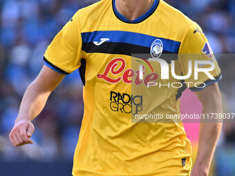 Charles De Ketelaere of Atalanta B.C. participates in the 11th day of the Serie A Championship between S.S.C. Napoli and Atalanta B.C. at th...