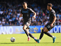 Alessandro Buongiorno of S.S.C. Napoli and Amir Rrahmani of S.S.C. Napoli are in action during the 11th day of the Serie A Championship betw...