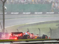 Charles Leclerc of Monaco drives the (16) Scuderia Ferrari SF-24 Ferrari during the Formula 1 Lenovo Grande Premio De Sao Paulo 2024 in Sao...