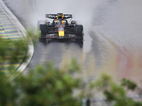 Max Verstappen of the Netherlands drives the Oracle Red Bull Racing RB20 Honda RBPT during the Formula 1 Lenovo Grande Premio De Sao Paulo 2...