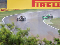 Max Verstappen of the Netherlands drives the Oracle Red Bull Racing RB20 Honda RBPT during the Formula 1 Lenovo Grande Premio De Sao Paulo 2...