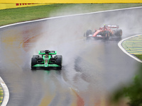 Valtteri Bottas of Finland drives the (77) Stake F1 Team Kick Sauber C44 Ferrari during the Formula 1 Lenovo Grande Premio De Sao Paulo 2024...