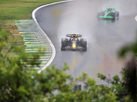 Max Verstappen of the Netherlands drives the Oracle Red Bull Racing RB20 Honda RBPT during the Formula 1 Lenovo Grande Premio De Sao Paulo 2...