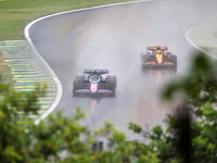 Pierre Gasly of France drives the (10) BWT Alpine F1 Team A524 Renault during the Formula 1 Lenovo Grande Premio De Sao Paulo 2024 in Sao Pa...