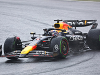 Max Verstappen of the Netherlands drives the Oracle Red Bull Racing RB20 Honda RBPT during the Formula 1 Lenovo Grande Premio De Sao Paulo 2...