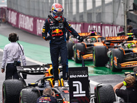 Max Verstappen of the Netherlands wins driving the Oracle Red Bull Racing RB20 Honda RBPT during the Formula 1 Lenovo Grande Premio De Sao P...