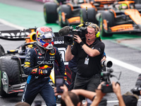 Max Verstappen of the Netherlands wins driving the Oracle Red Bull Racing RB20 Honda RBPT during the Formula 1 Lenovo Grande Premio De Sao P...